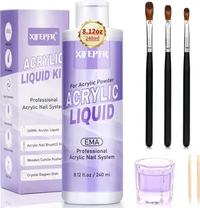 Acrylic Nail Liquid Kit -Liquid for Nail Extensions & DIY Nail Art and Manicure at Home-XIFEPR Acrylic Nail Liquid Kit -Liquid for Nail Extensions & DIY Nail Art and Manicure at Home-XIFEPR