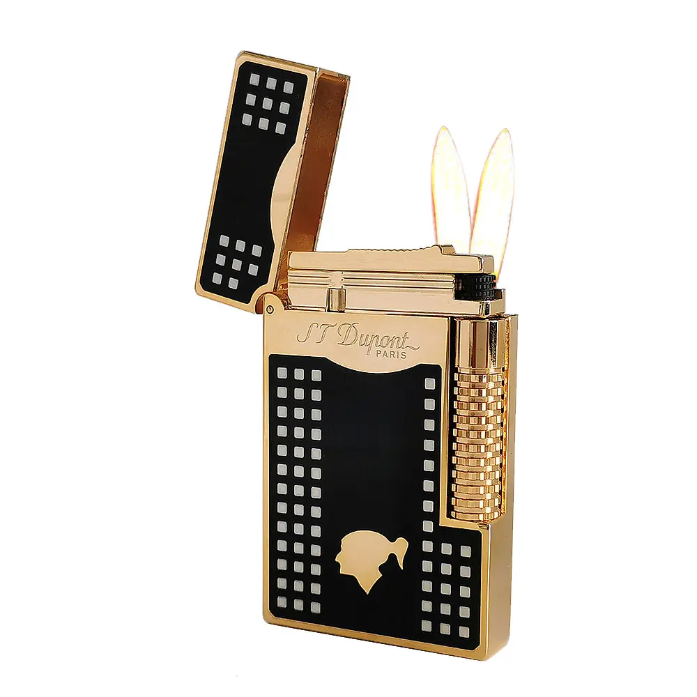 DPT Dual Flame with Lacquer Cohiba Luxury Lighter (NO FUEL) GFIT Gift Metal
