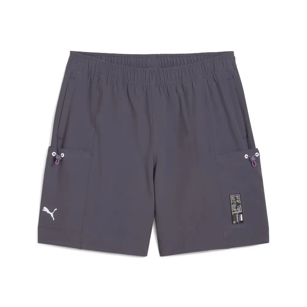 PUMA Mens Seasons 7 Inch Trail Shorts Casual Bottoms Casual - Grey