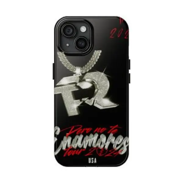 Fuerza Regida Pero No Te Enamores Tour 2026 Durable Protection Phone Case - Accessories for iPhone 11-17 Pro Max/Plus, Samsung Galaxy S23-25 Casing & Cover