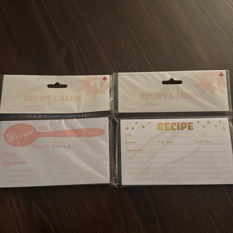 Recipe Cards