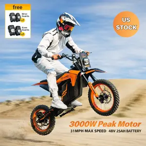 HillMiles MilePop 1 Electric Bicycle — (3000W Peak) Power, equipped with a 48V 25Ah battery, offering a range of 35–45 miles; features hydraulic brakes, a full suspension system, and Bluetooth music functionality; an off-road electric bicycle.