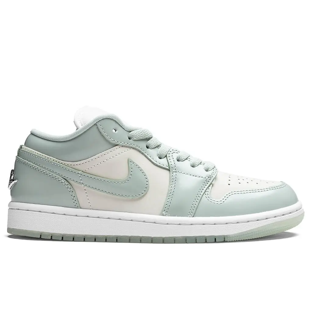 Nike Air Jordan 1 Low Seafoam Sail HF4078-100 Women's Fashion Sneaker New