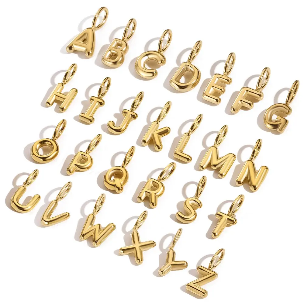 Bubble Letter Charm