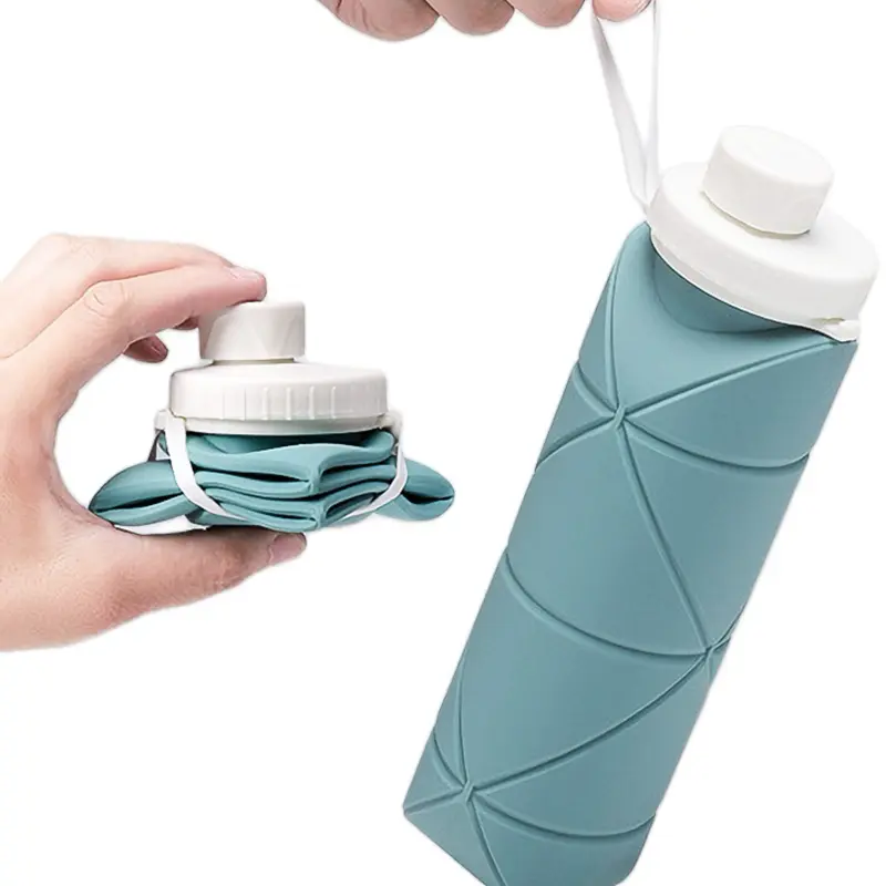Foldable Bottle - Versatile Drinkware with Compact Design and Durable Material for Everyday Use - Tumbler