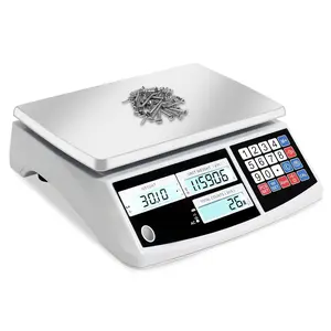 Industrial Counting Scale,  Scale to weigh  for Collectors, Scale for  and ,Digital Inventory Scale with  Mode, (30kg/66lb, 0.1g), g/kg/lb