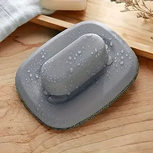 1pc Multifunctional Mesh Screen Cleaner Brush - Portable, Flat Surface, Plastic Handle, Ideal for Windows, Sofas, Walls, Carpets, and More - No Electricity Needed, Window Cleaning Brush |   Ergonomic Design |   Durable Cleaning Tool, Window Cleaning Brush