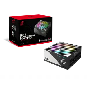 ASUS ROG Loki SFX-L 1000W Platinum (Fully Modular Power Supply, 80+ Platinum, 120mm PWM ARGB Fan, Aura Sync, ATX 3.0 Compatible, PCIe 5.0 Ready)