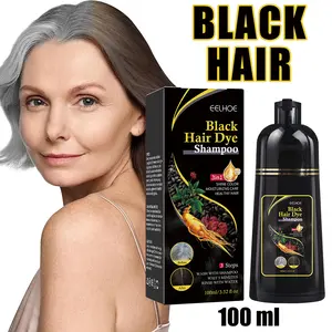 Polygonum Multiflorum Essence Black Hair Shampoo Repair Damaged Hair Natural Plant Hair Conditioner Smooth Hair Cleaning