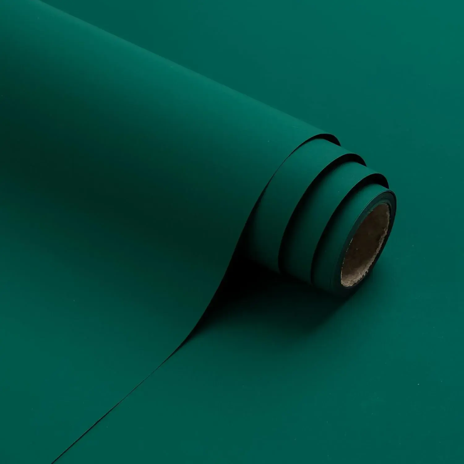 Green Wrapping Paper Roll - Mini Roll Silky Touch - 17 Inch x 16.5 Feet - Soild Color Design Perfect for Birthday, Holiday, Wedding, Baby Shower