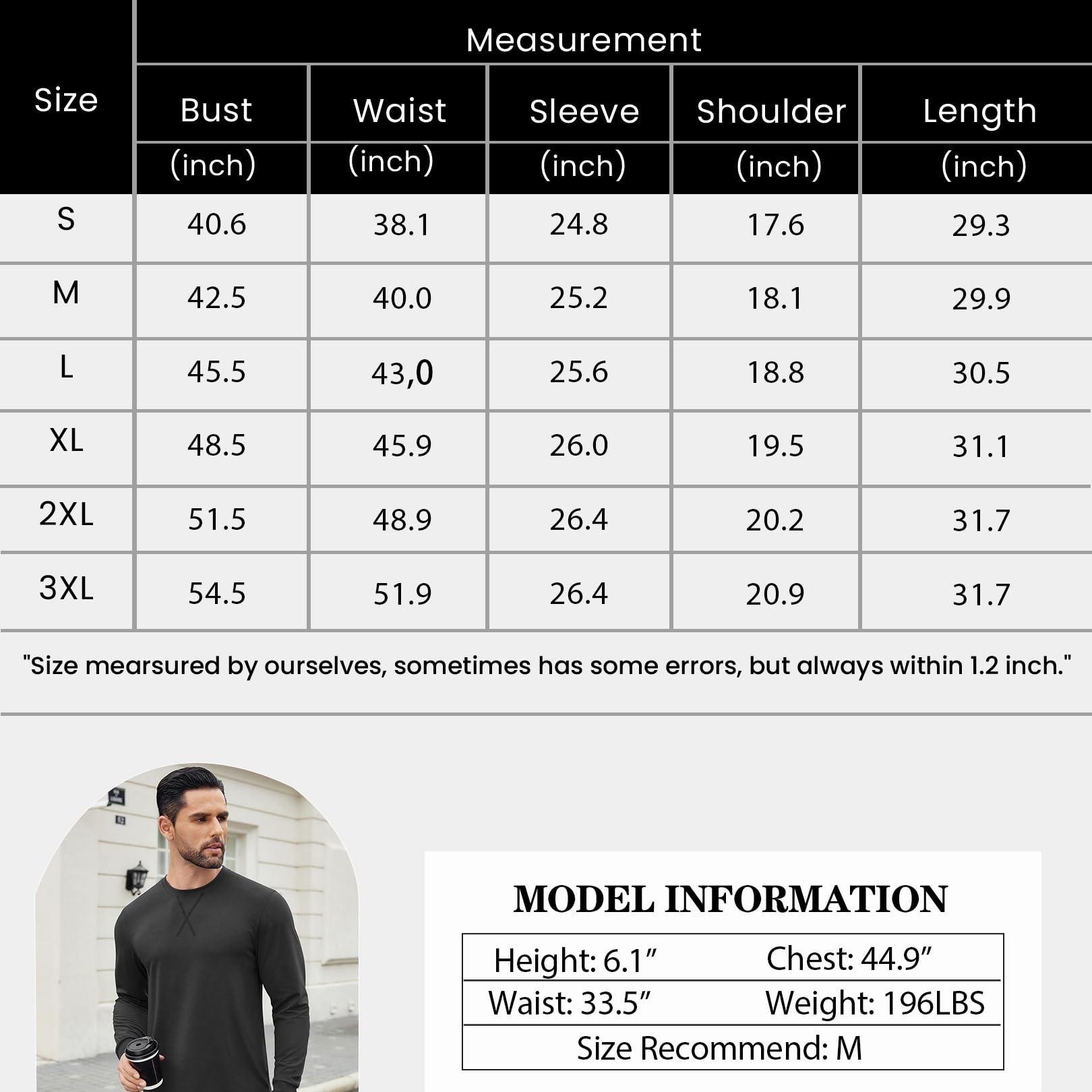 COOFANDY Mens Cotton T-Shirt Crew Neck Long Sleeve Tee Shirts Hipster Hip Hop Longline Casual Tops Gym Muscle Shirts COOFANDY Mens Cotton T-Shirt Crew Neck Long Sleeve Tee Shirts Hipster Hip Hop Longline Casual Tops Gym Muscle Shirts
