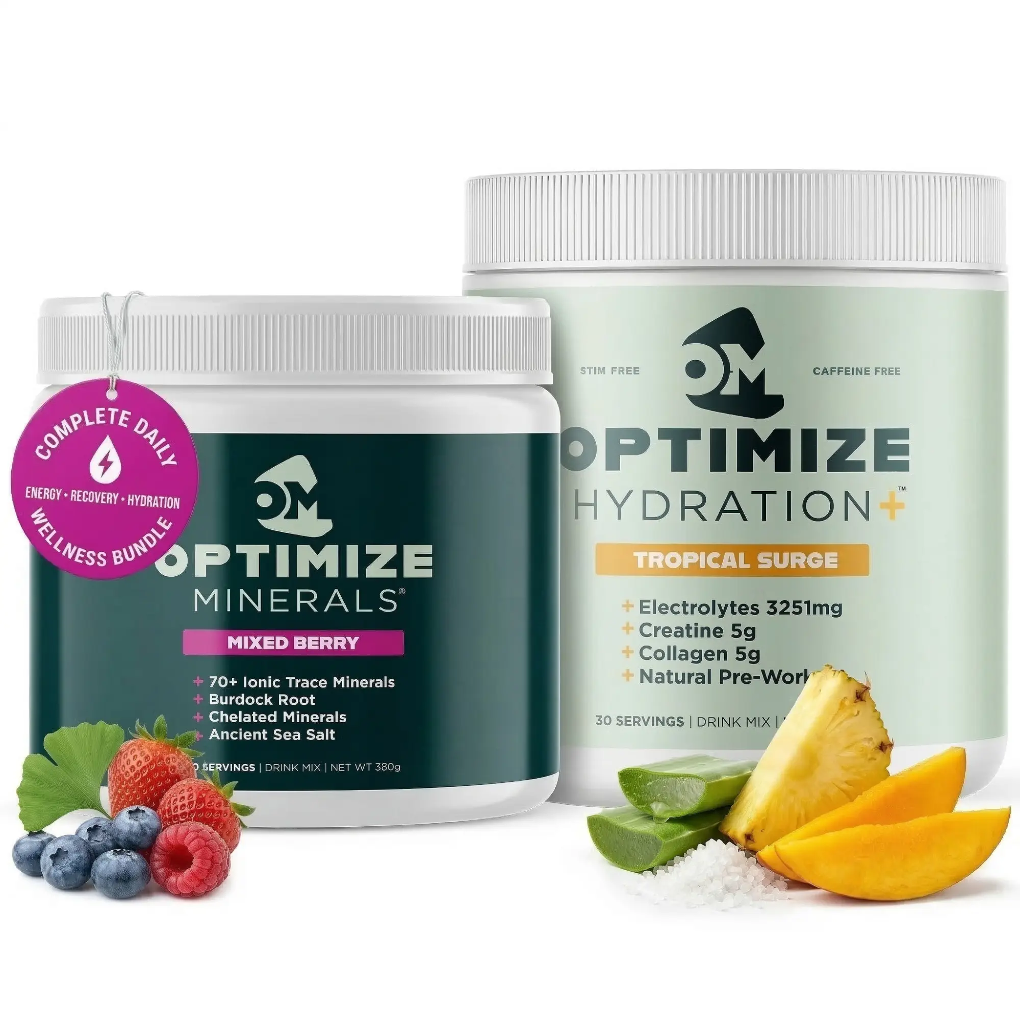 Mixed Berry OM + Tropical Surge Hydration +