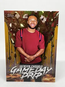 2026 Topps Jackson Chourio /50 Gold Game Day Drip Insert SSP