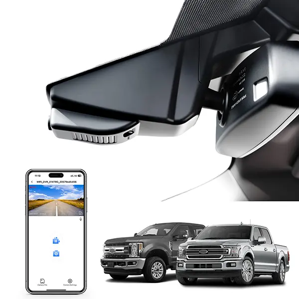 Mangoal Dash Cam 4K Custom fit for Ford F150 2015-2020 F250/F350/F450 Super Duty 2017-2019 XLT Lariat King Ranch Raptor Limited Platinum Accessories Model C