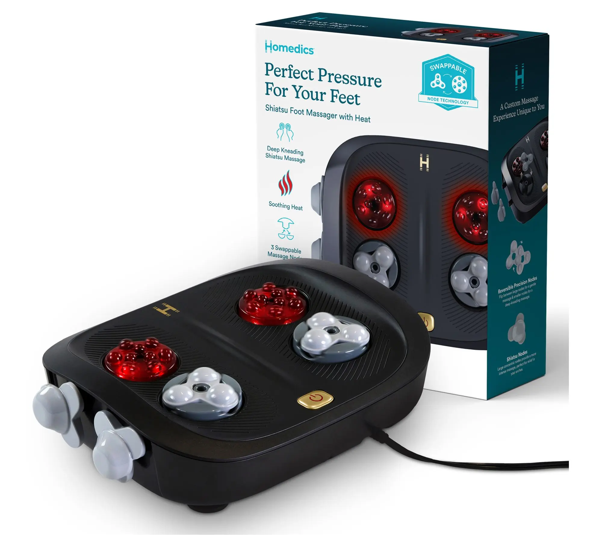 Homedics ModMassage Shiatus Foot Massager Customizable Homedics ModMassage Shiatus Foot Massager Customizable