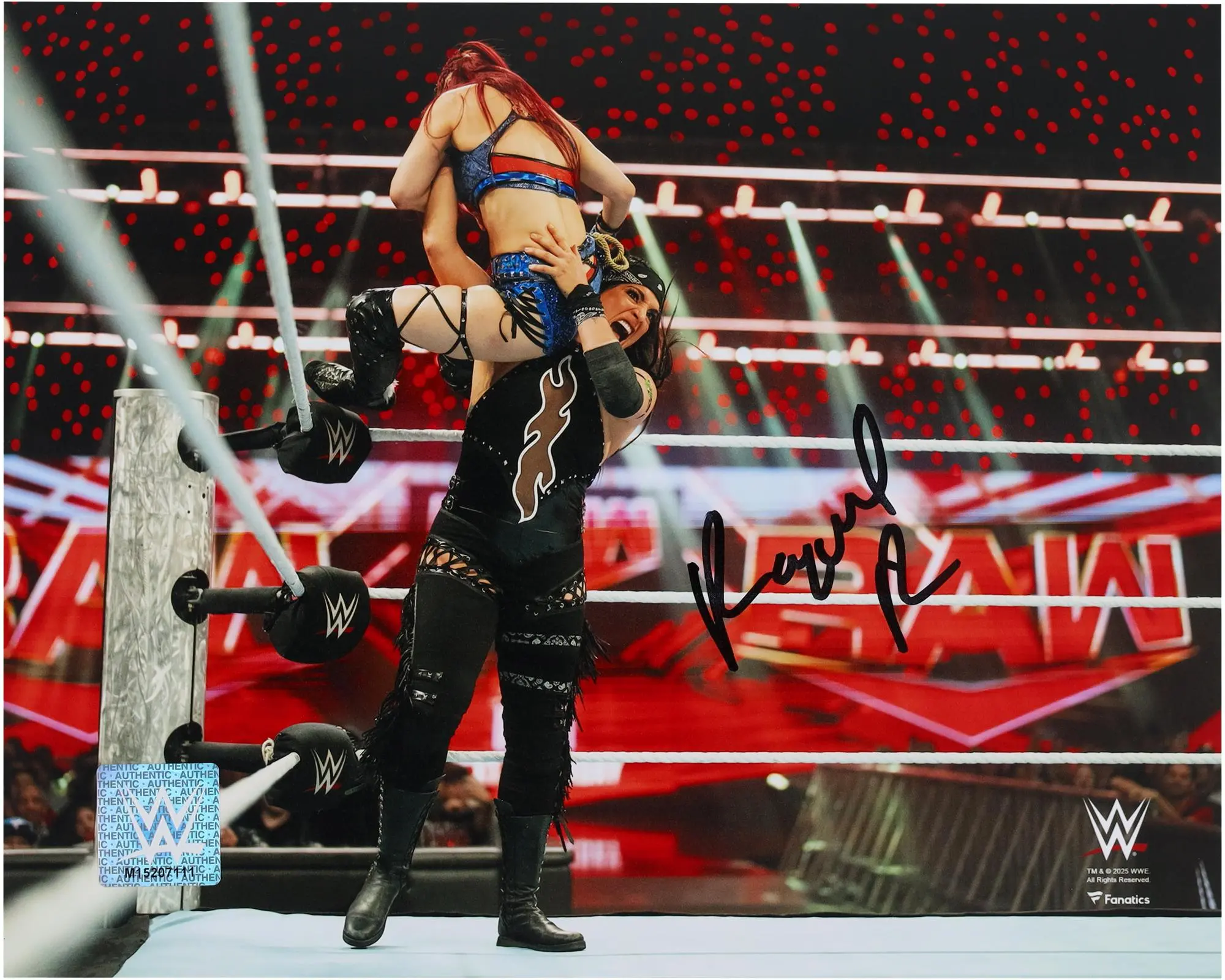 Raquel Rodriguez WWE Autographed 8" x 10" Tejana Bomb Photograph - Fanatics Authentic Certified