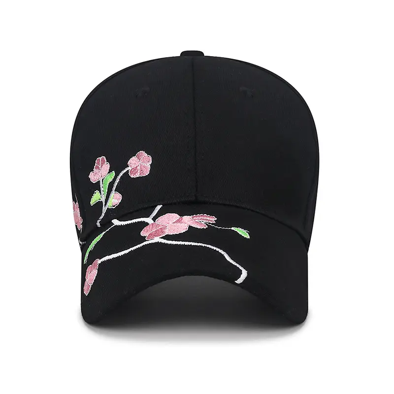 Unisex Peach Embroidered Snapback Cap - Adjustable Sports Hat for Outdoor Sunscreen, Spring-Autumn Travel, Beach Vacation Leisure Use