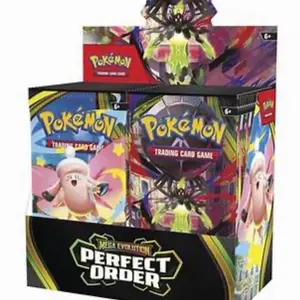 Pokemon Mega Evolution Perfect Order Booster Box Contains 36 Packs Trading Card Game Collection