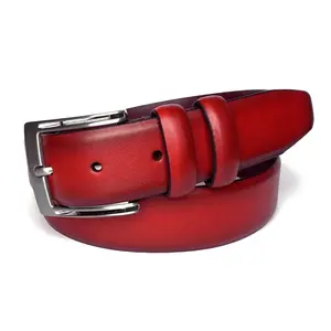 Stacy Adams SA533B-640 Leather Belt Red Stacy Adams SA533B-640 Leather Belt Red