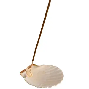 Seashell Incense Burner - Handmade Sea Shell Incense Holder - Unique Decorative Design