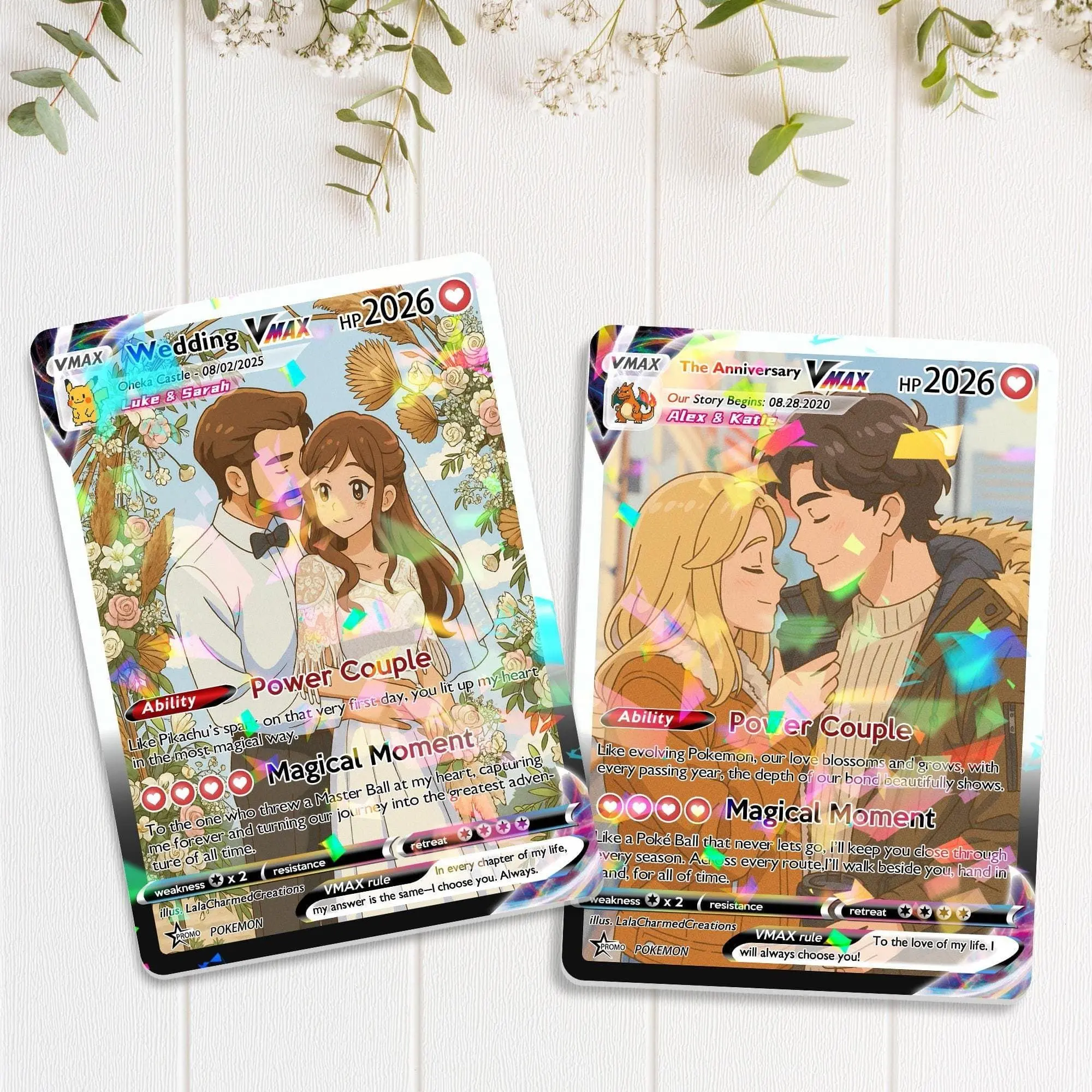 Personalized Anniversary Card, Custom Photo Pokemon Card, Anime Wedding Card, Anniversary Gift, Custom Card for Couple, Valentine's Day Gift - TikTok Shop Personalized Anniversary Card, Custom Photo Pokemon Card, Anime Wedding Card, Anniversary Gift, Custom Card for Couple, Valentine's Day Gift - TikTok Shop