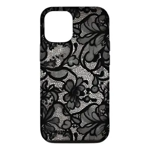 Black Lace Vintage Pattern Phone Case
