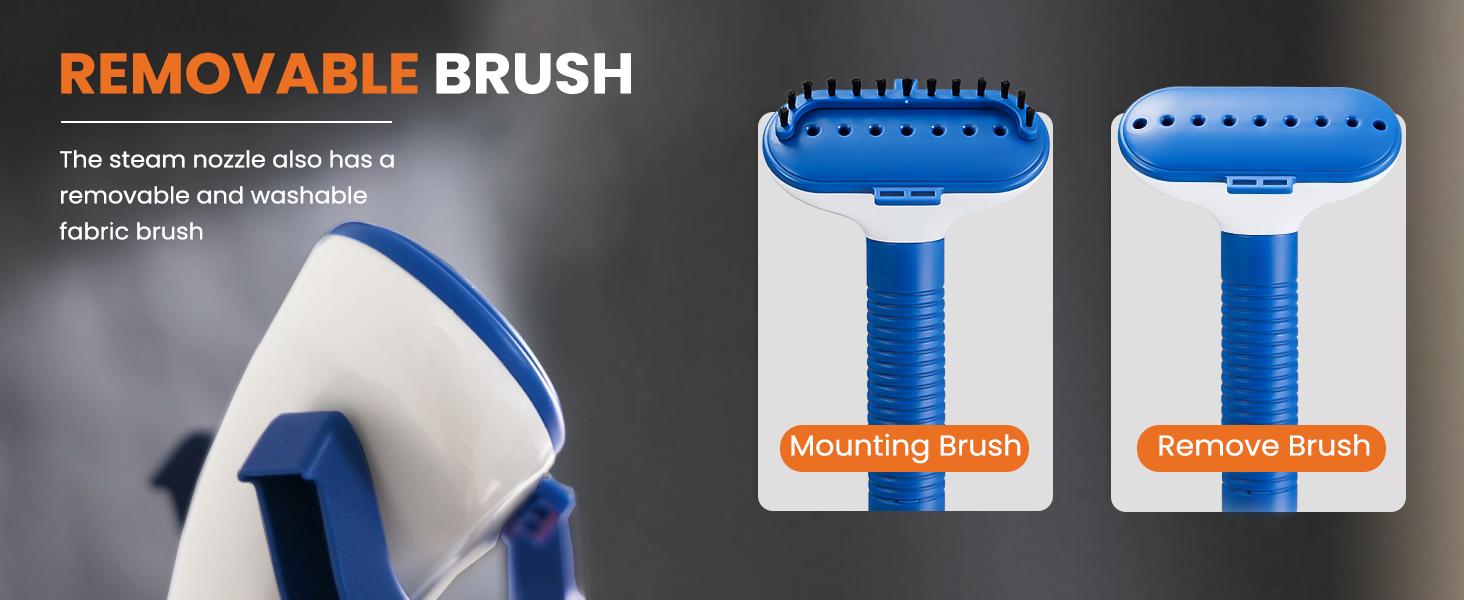 Standing Garment Steamer, 1500W Powerful Steamer for Clothes, 1.7L Water Tank for 55 Min Continuous Steaming, Professional Wrinkle Remover Heats