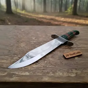 Handmade Damascus Steel Kitchen Knife – Full Tang, Custom Handle