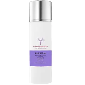 Nova Derm BLUR SPF 50+ 3-in-1 Primer Matte Sunscreen and Cream - Age-Defying, Oil Control, Paraben Free, Lightweight for Comfort Skincare Facial Flawless