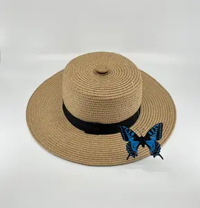 Garden Flat Top - Butterfly Hat