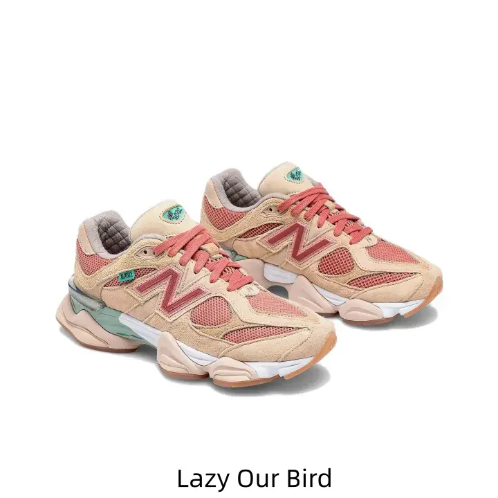 Sand Blush Sage Three-tone Low-cut Collectible Sneakers Soft Mixed Suede & Breathable Mesh Upper Padded Plush Linen Ankle Collar Multi-cushion Shock-absorbing Midsole High-value Warm Earth Tone Street Collector Trainers