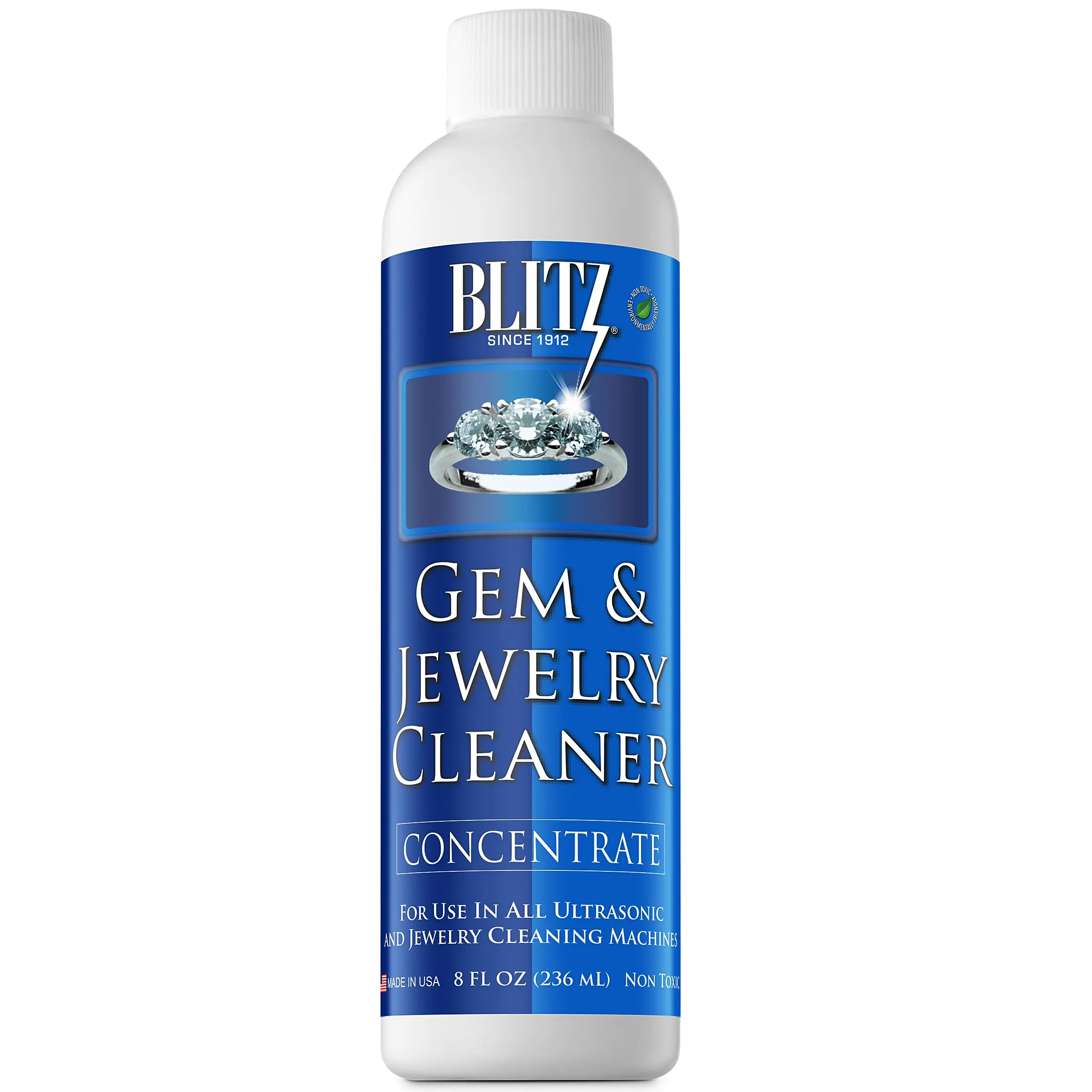 Blitz Gem & Jewelry Cleaner Cleaning Products Cloth