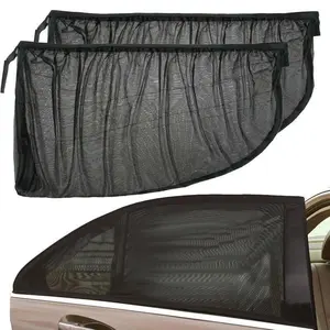 Car Sunshade Screen Window Car Window Anti-mosquito Net Sunshade Universal Thermal Insulation Curtain Sunscreen Screen Net Sunshade For Car Outside