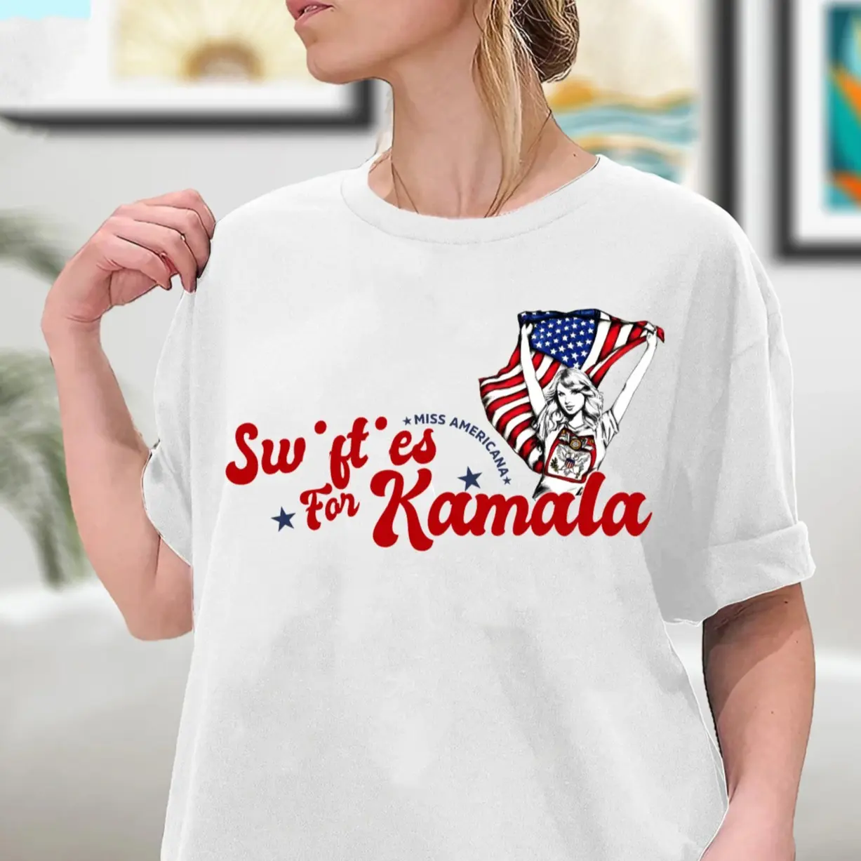 Sw1fti3s for Kamla Miss Am3ric@ Vintage Shirt/Sweatshirt