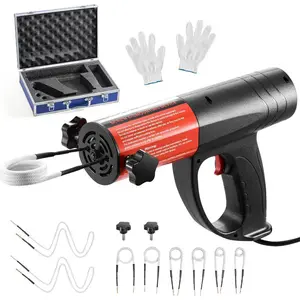 VEVOR Induction Heater Bolt Removal, 1100W 110V Magnetic Induction Heater Kit, Handheld Nut Buster Tool, Mini Heating Machine for Rusty Screw Removing, Car Garage Repairing Tools with 3 CoilVEVOR Super Brand Day