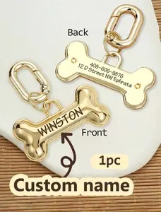 1pc Custom Dog Tags Personalized For Pets, Custom Dogs and Cats.