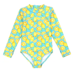 SwimZip Girls UPF 50+ Long Sleeve Surf Suit