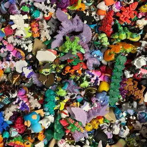 Santa Scoops - A Mix of Micro & Small Articulated Figures Fidgets and Keychains for Collectors and Decor Lover Plastic Material Christmas Fun