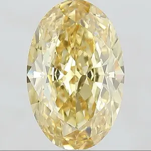 IGI 2.00ct Fancy Vivid Yellow VS2 Clarity Loose Lab-Grown Diamond