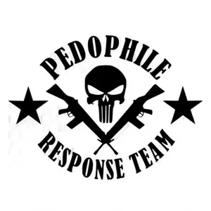 Pedo response team car decal
