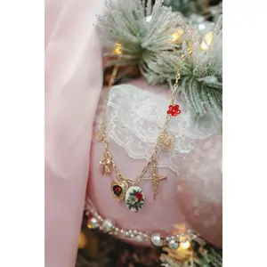 Chelsea Charm Necklace - Gold