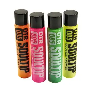 OTR .005 Soultip Squeeze Marker Set of 4 - Flourescent Colors