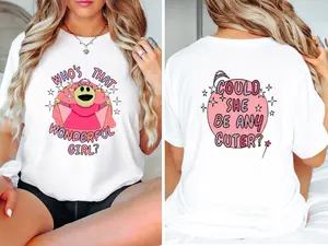 Who's That Wonderful Girl Shirt, Funny Meme T-shirt, Trendy Shirt For Woman, Cartoon Princes Shirt, Nanalan Lover Gift Tee, Gift For Girlfriend.