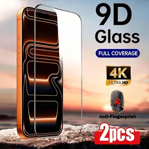 Free Gift Included with Purchase of a Phone Case - Single-package (HD screen) 9D full-coverage tempered glass screen protector - compatible with iPhone 17 Pro Max/17 Air/16 Pro Max/15 Pro Max/15 Plus/14 Pro Max/13 Mini/12 Mini/11 Pro Max series,