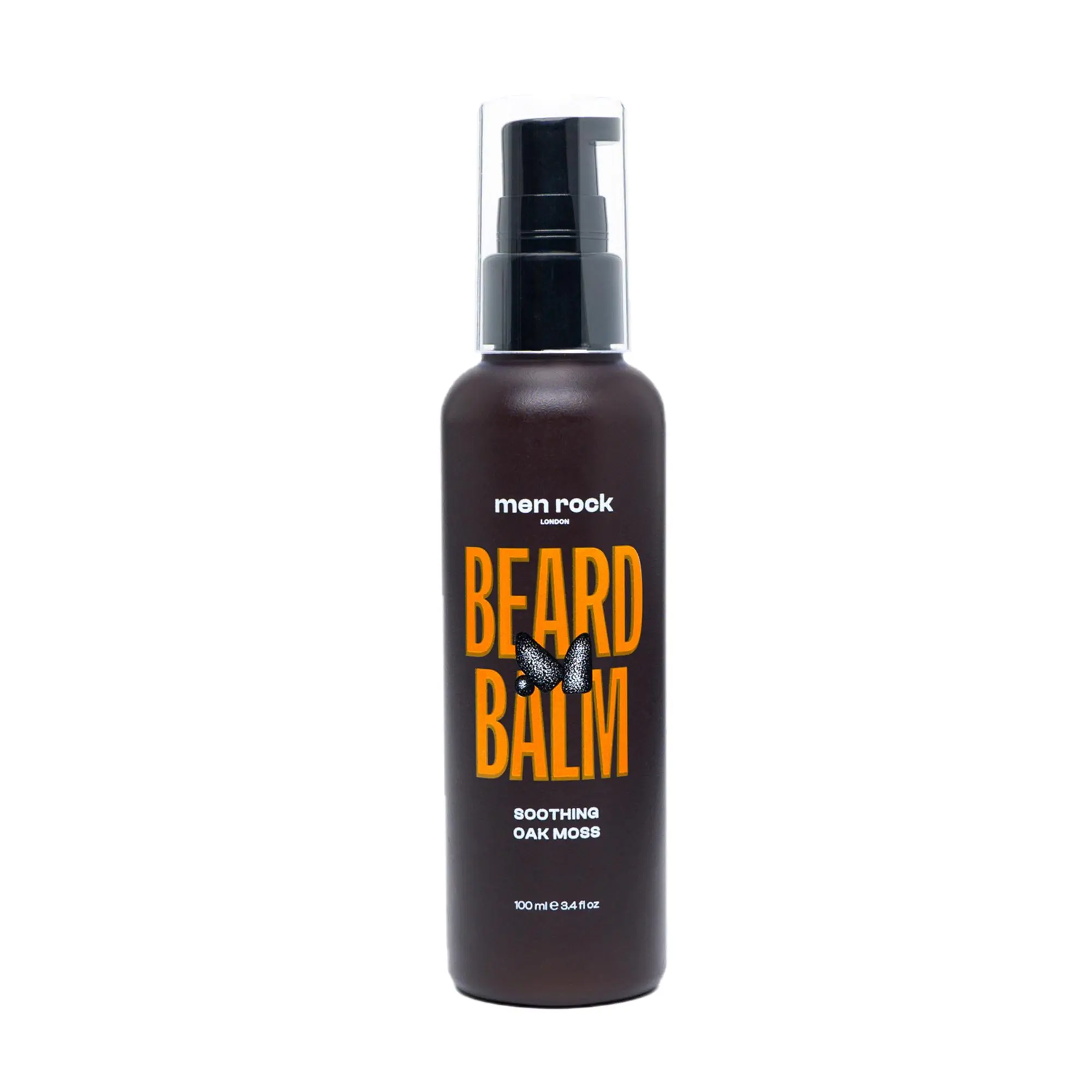 Men Rock Soothing Beard Balm, Beard Care, Oak Moss, 3.4 oz
