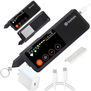 High Accuracy Rechargeable Diamond Tester Pen with 365nm UV Light Portable Jewelry Gem Checker for Novice & Experts
