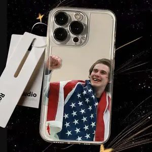 "Ice hockey champion"TPU Transparent Shockproof Phone Case for iPhone 17 16 15 14 13 12 11 & Samsung Galaxy S25 S24 S23 S22 S21Protective Cover