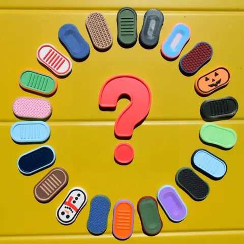 Assorted Color & Texture Fidget Slider – One Slider