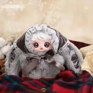 QIQI-MIOCO Bunny Dreamland series blind box Mystery Boxes Bag Pendant Bunny Plush Dolls Soft Collectibles