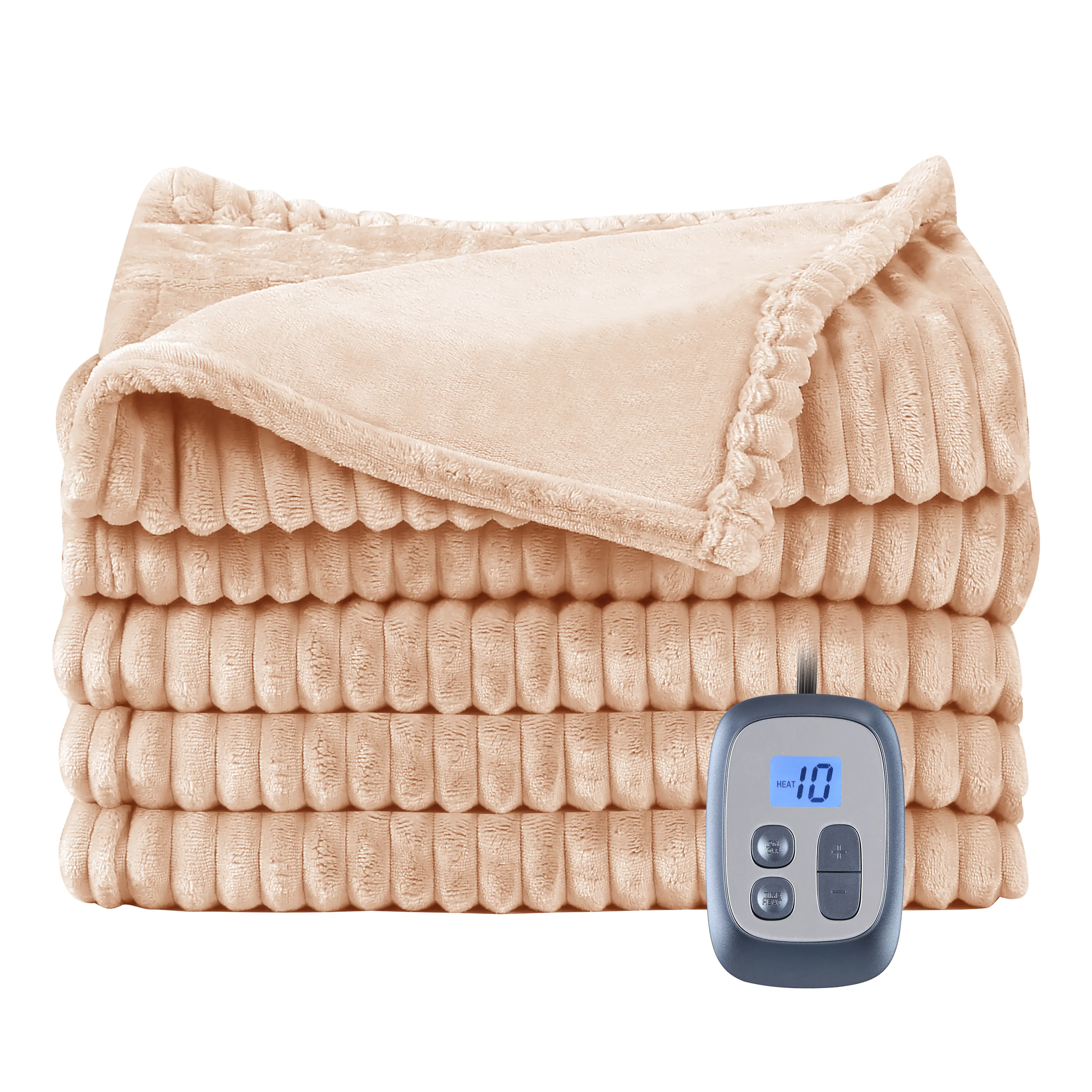 Heated Blanket Twin/Full/Queen Sizes Heating Blanket  Winter Heating & Warmth 10 Heating Levels, 12-Hour Auto Shutoff, Fast Heating, Durable Suitable for Beds, Sofas and Offices, Ideal Holiday Gift
